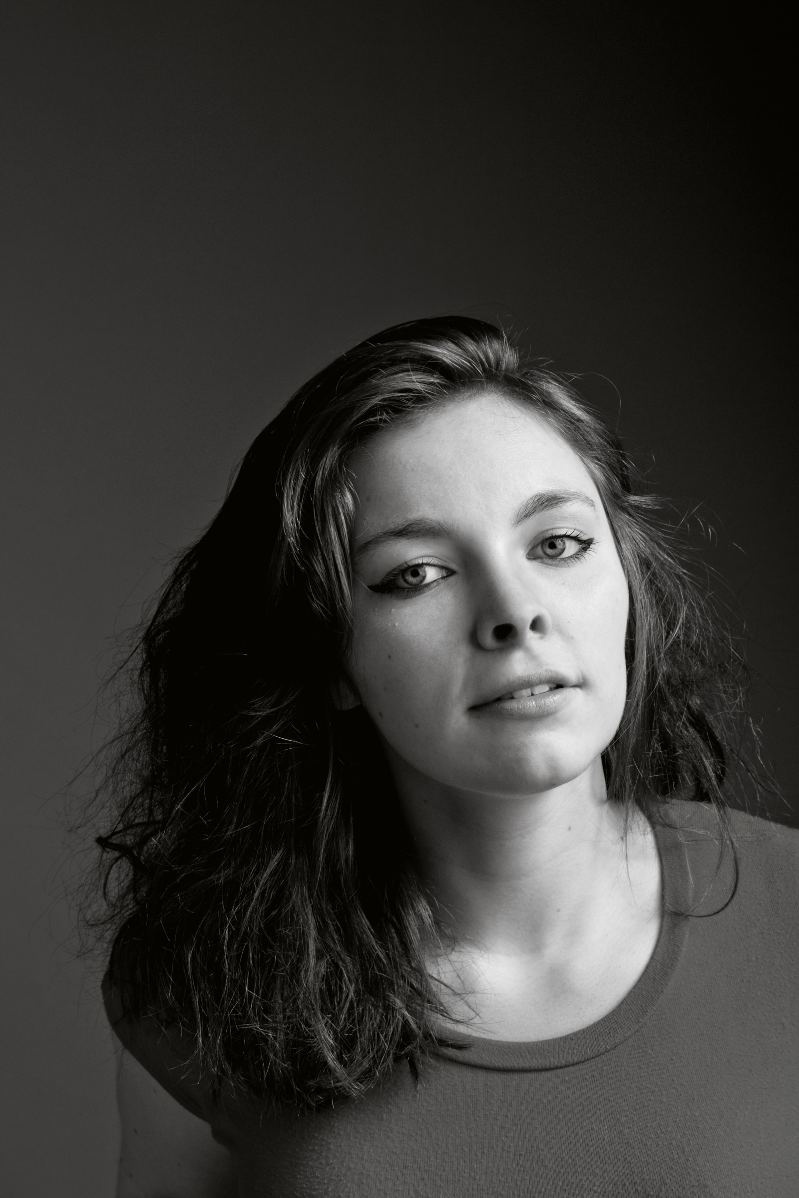 Black and white portrait of Kate Boleyn